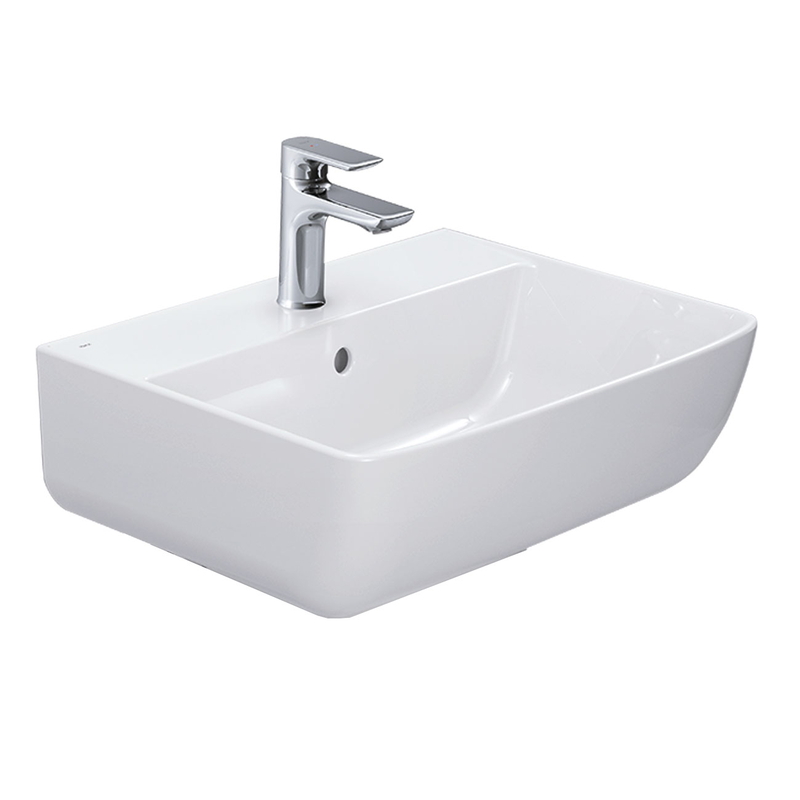 Chậu rửa lavabo inax AL-312VFC treo tường Aqua Ceramic
