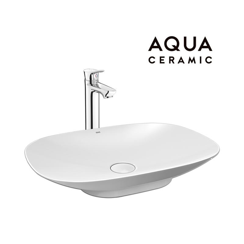 Chậu rửa lavabo đặt bàn Inax AL-S620V men Aqua Ceramic