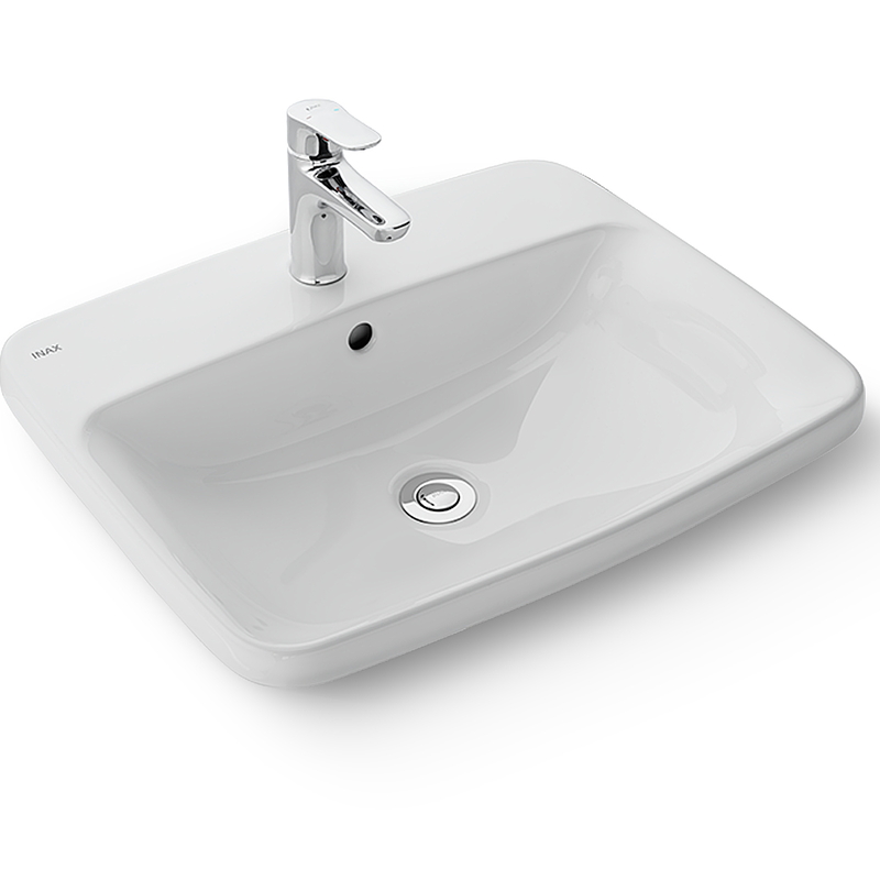Chậu rửa lavabo bàn đá Inax L-2398V