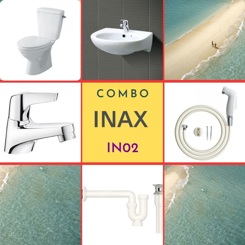 Combo thiết bị vệ sinh Inax IN02