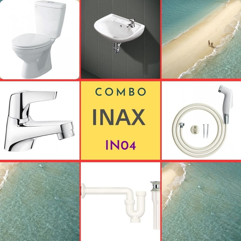 Combo thiết bị vệ sinh Inax IN04
