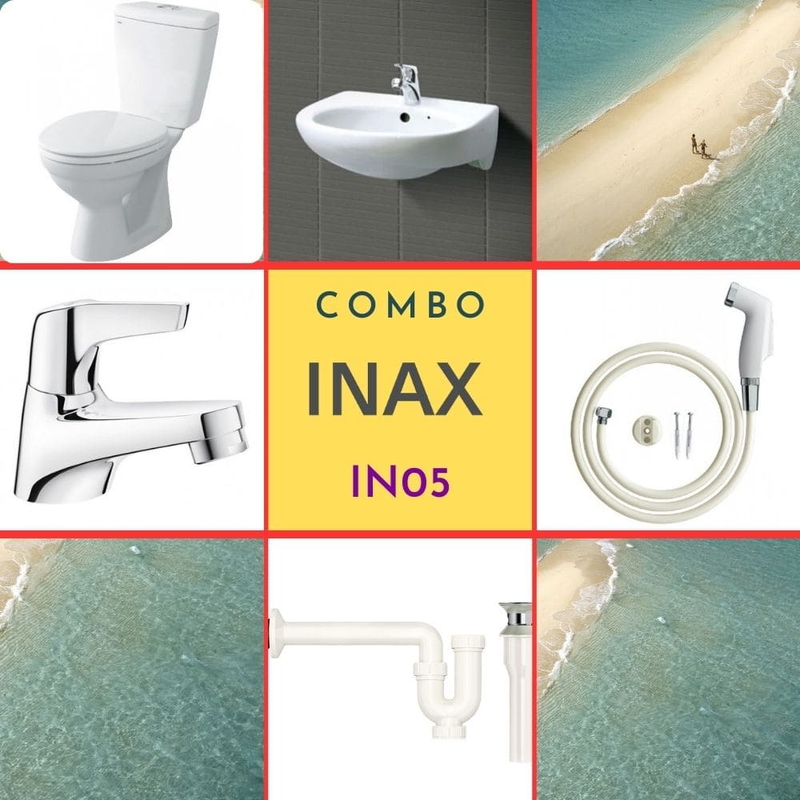 Combo thiết bị vệ sinh Inax IN05