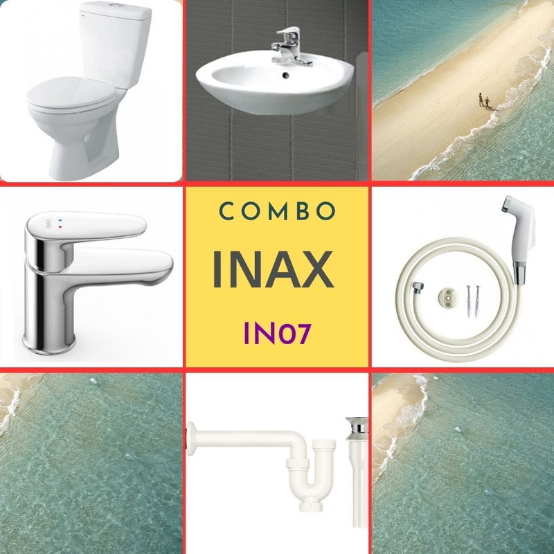 Combo thiết bị vệ sinh Inax IN07