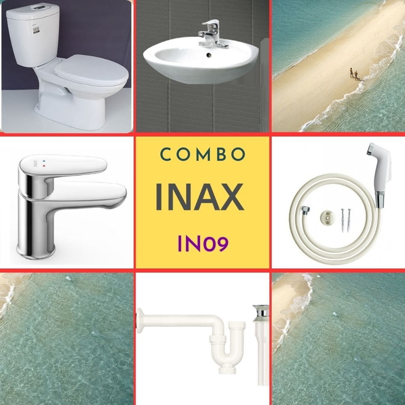 Combo thiết bị vệ sinh Inax IN08