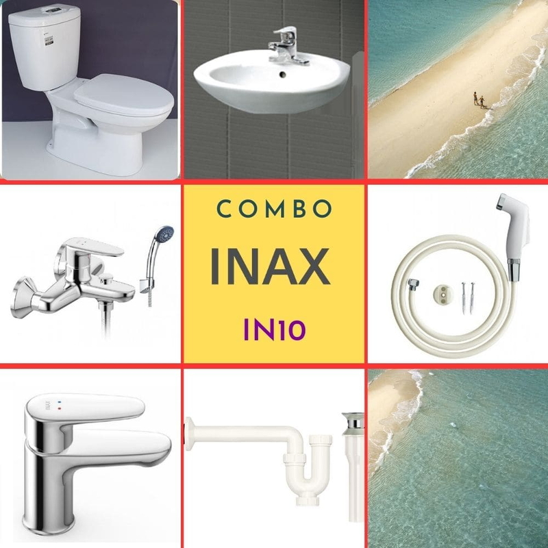 Combo thiết bị vệ sinh Inax IN10