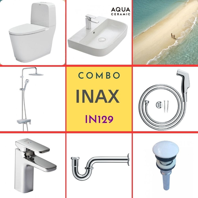 Combo thiết bị vệ sinh Inax IN129