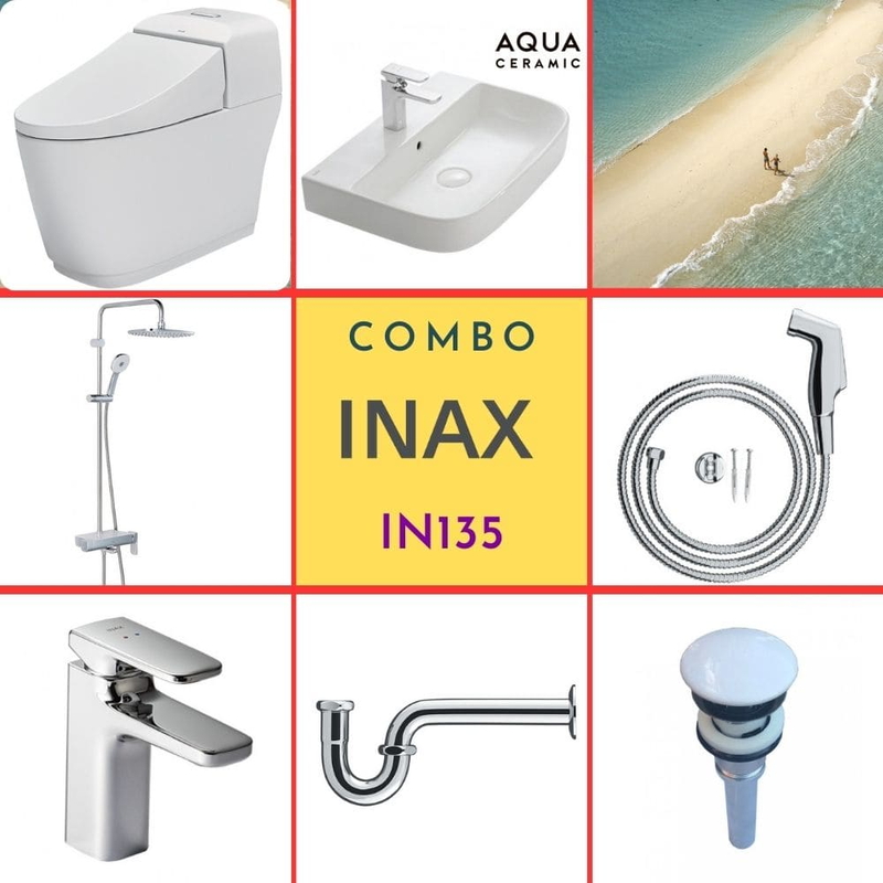 Combo thiết bị vệ sinh Inax IN135