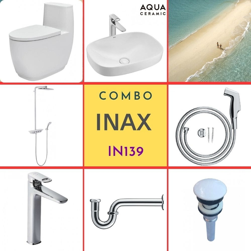 Combo thiết bị vệ sinh Inax IN139