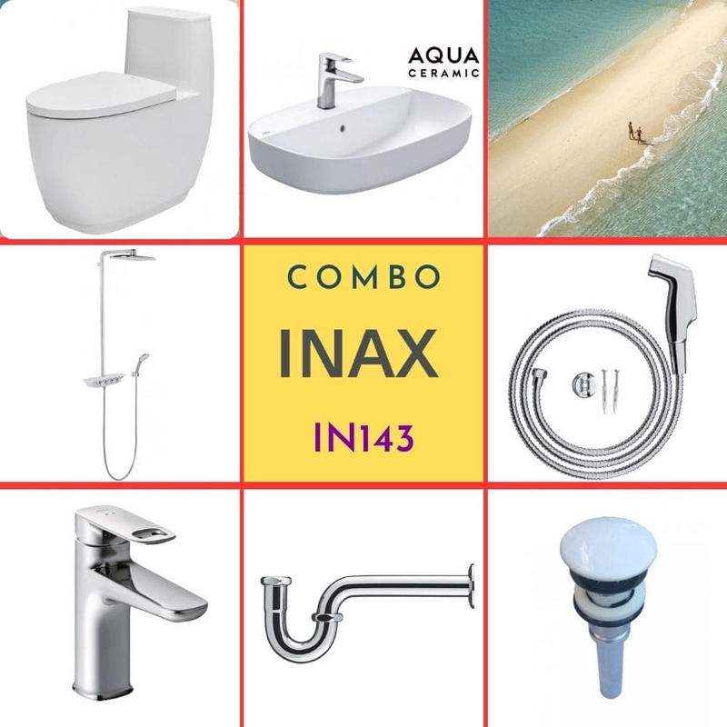 Combo thiết bị vệ sinh Inax IN143