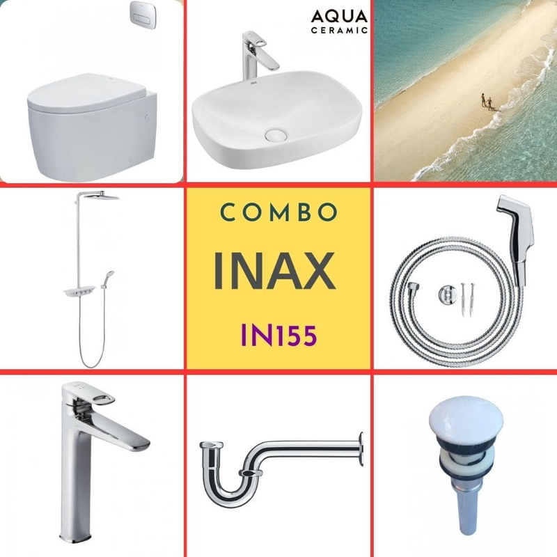 Combo thiết bị vệ sinh Inax IN155