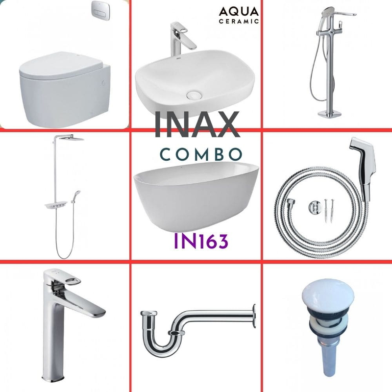 Combo thiết bị vệ sinh Inax IN163