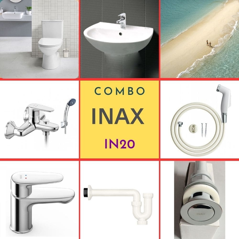 Combo thiết bị vệ sinh Inax IN20