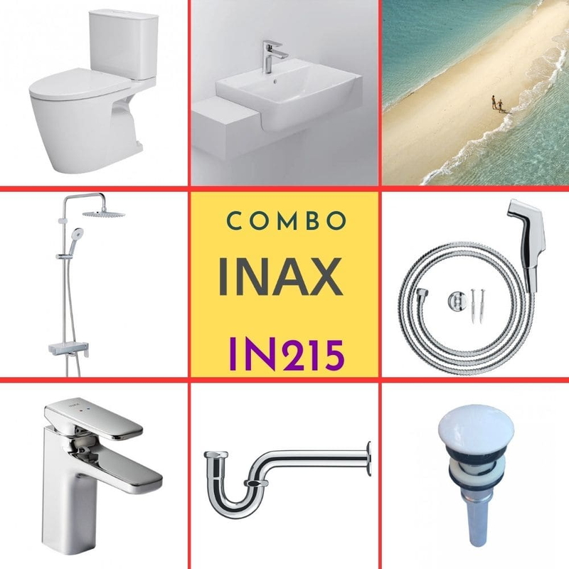 Combo thiết bị vệ sinh Inax IN215