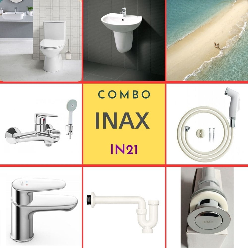 Combo thiết bị vệ sinh Inax IN21