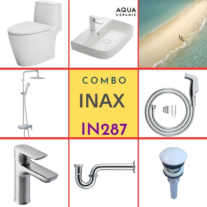 Combo thiết bị vệ sinh Inax IN287