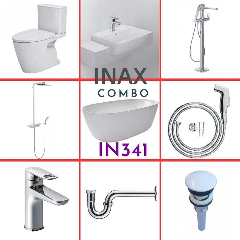 Combo thiết bị vệ sinh Inax IN341