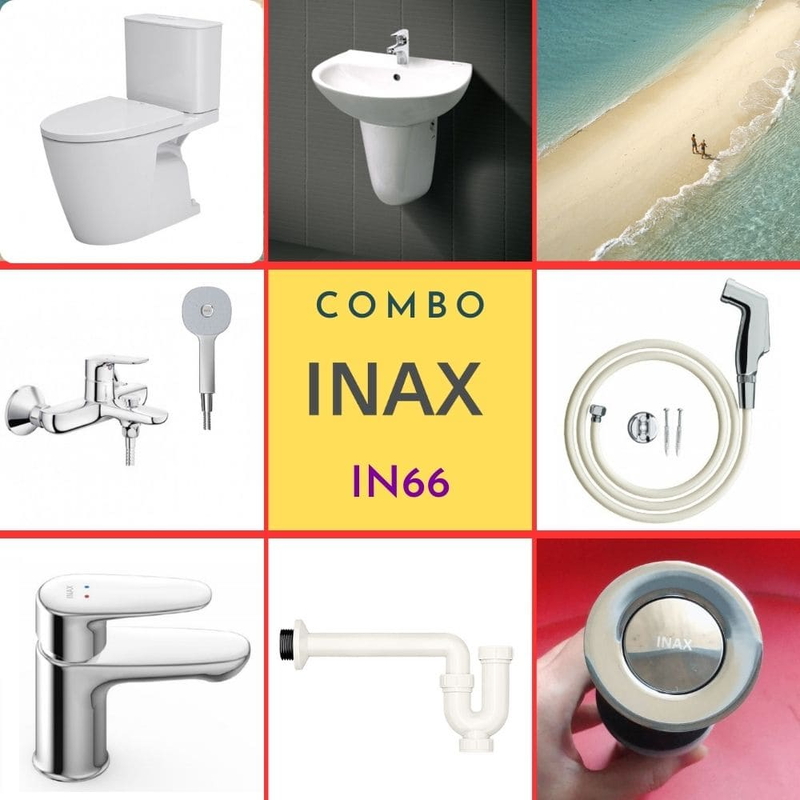 Combo thiết bị vệ sinh Inax IN66
