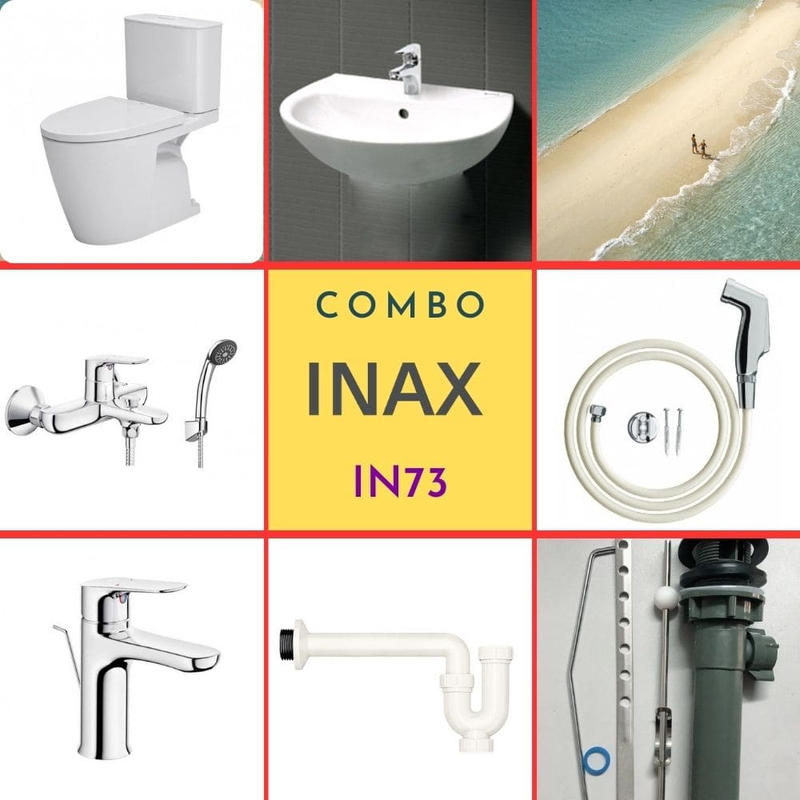 Combo thiết bị vệ sinh Inax IN73