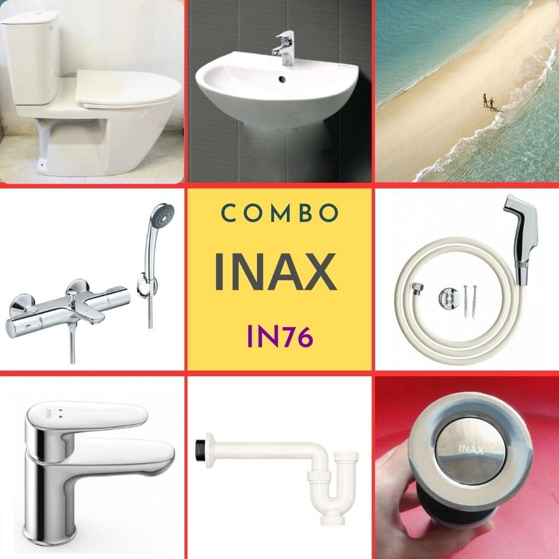 Combo thiết bị vệ sinh Inax IN76
