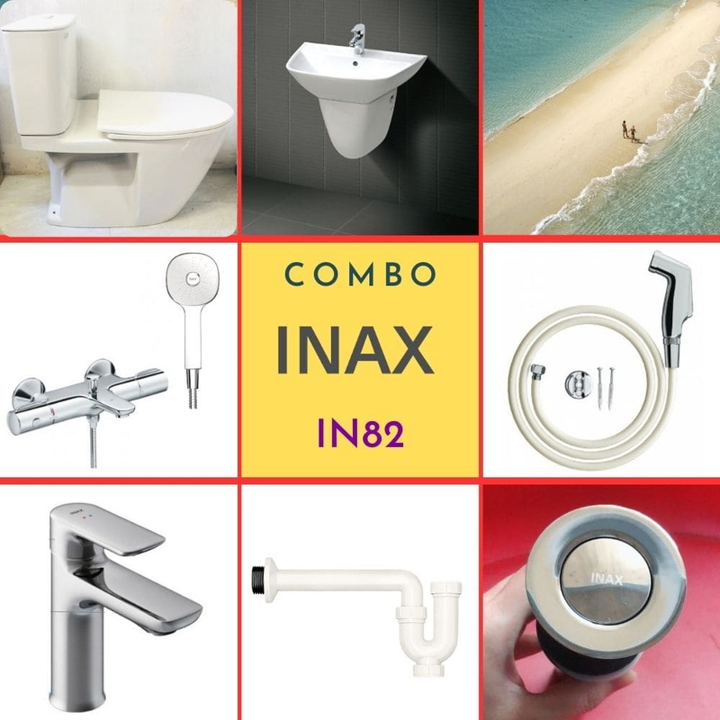 Combo thiết bị vệ sinh Inax IN82