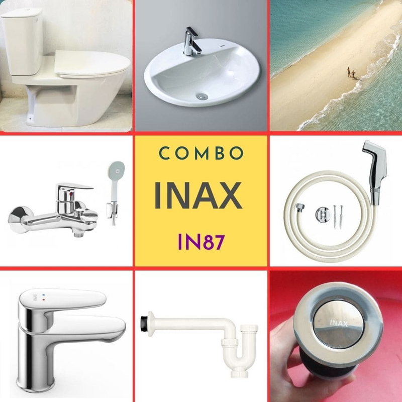 Combo thiết bị vệ sinh Inax IN87
