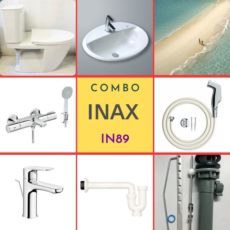 Combo thiết bị vệ sinh Inax IN89