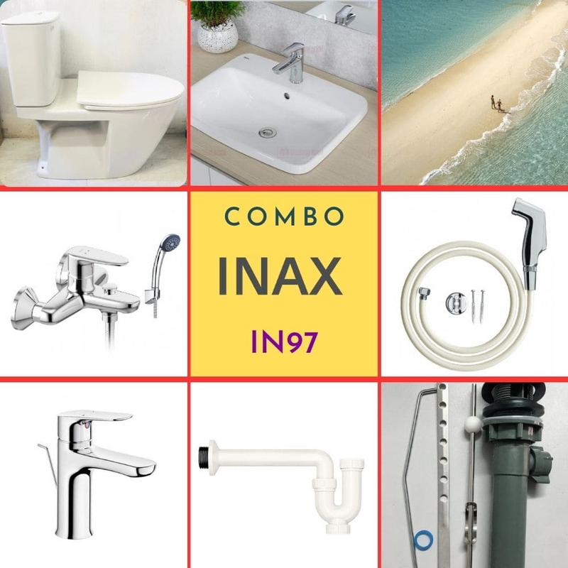 Combo thiết bị vệ sinh Inax IN97