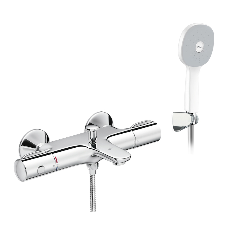 Vòi sen tắm nhiệt độ Inax BFV-3413T-7C tay sen tăng áp
