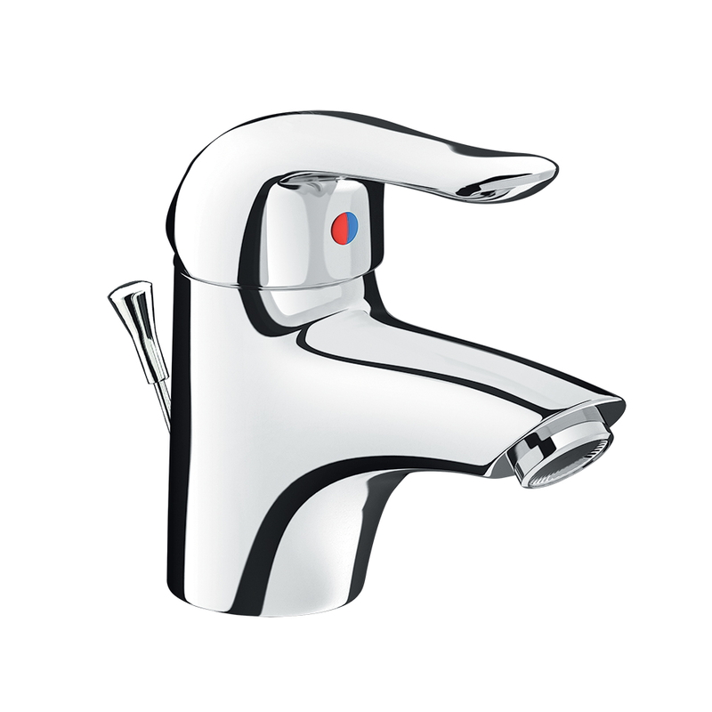 Vòi chậu rửa mặt lavabo 1 chân nóng lạnh Inax LFV-222S