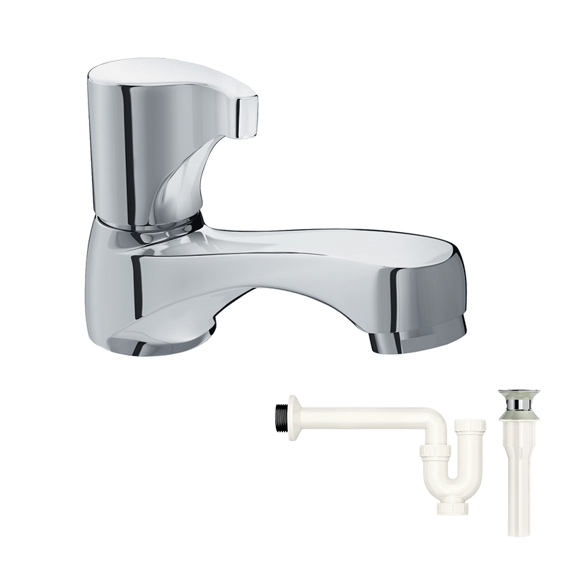 Vòi chậu rửa mặt lavabo nước lạnh Inax LFV-13BP (LFV-13B + A-325PS)