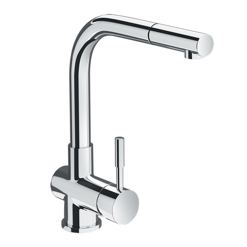 Vòi rửa chén bát nóng lạnh Inax SFV-1013SX dây rút