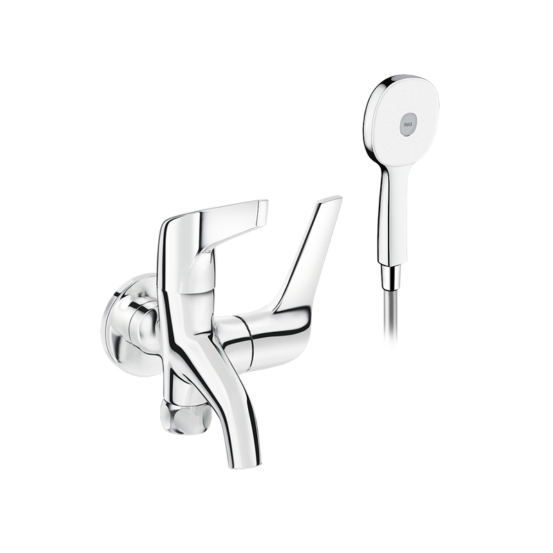 Vòi sen lạnh Inax BFV-17-8C tay sen tăng áp