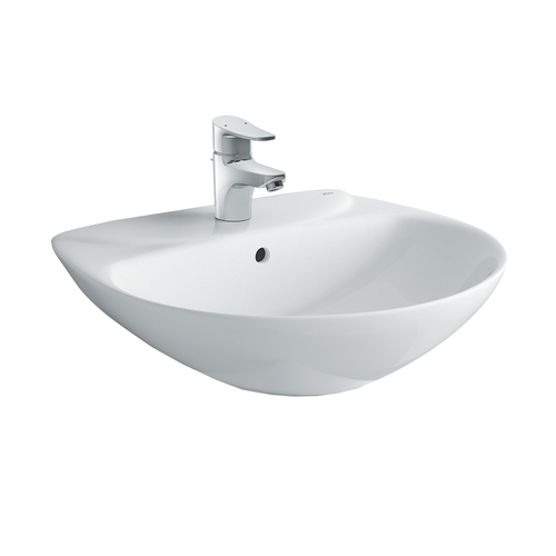 Chậu rửa lavabo inax L-285VFC treo tường