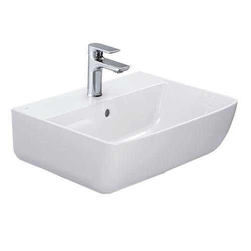 Chậu rửa lavabo inax L-312VFC treo tường