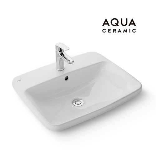 Chậu rửa lavabo Inax AL-2398V men Aqua Ceramic