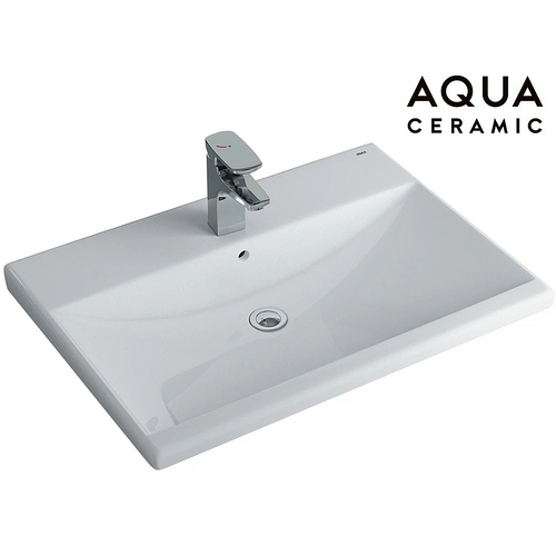 Chậu rửa lavabo dương vành Inax L-2397VEC