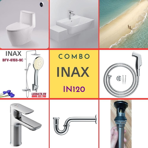 Combo thiết bị vệ sinh Inax IN120