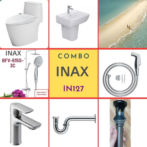 Combo thiết bị vệ sinh Inax IN127