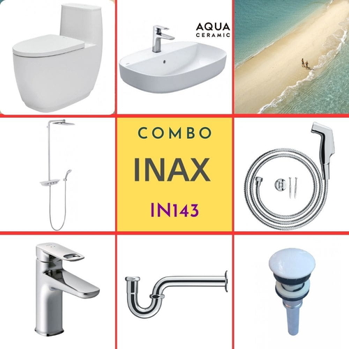 Combo thiết bị vệ sinh Inax IN143
