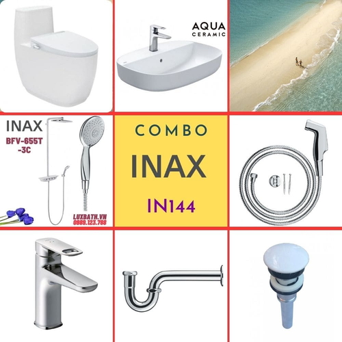 Combo thiết bị vệ sinh Inax IN144