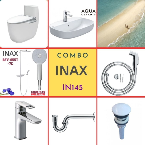 Combo thiết bị vệ sinh Inax IN145