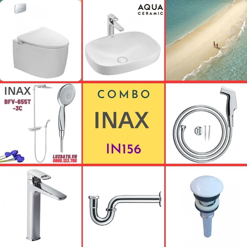 Combo thiết bị vệ sinh Inax IN156