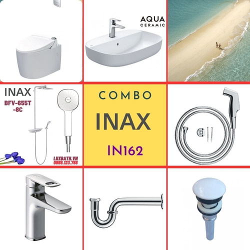 Combo thiết bị vệ sinh Inax IN162