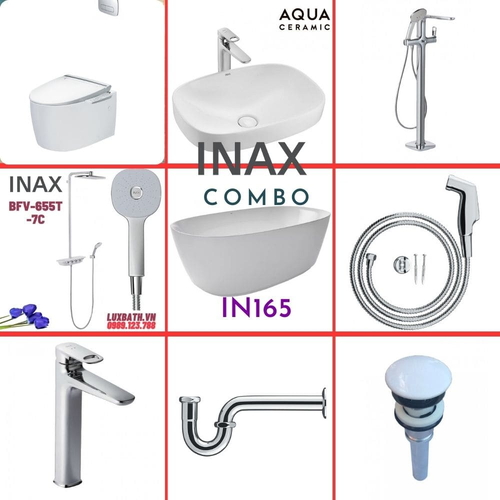 Combo thiết bị vệ sinh Inax IN165