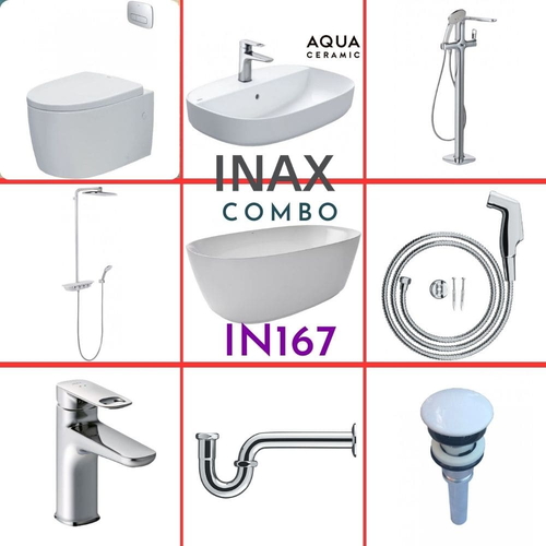Combo thiết bị vệ sinh Inax IN167