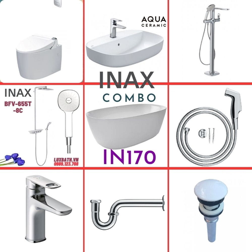 Combo thiết bị vệ sinh Inax IN170