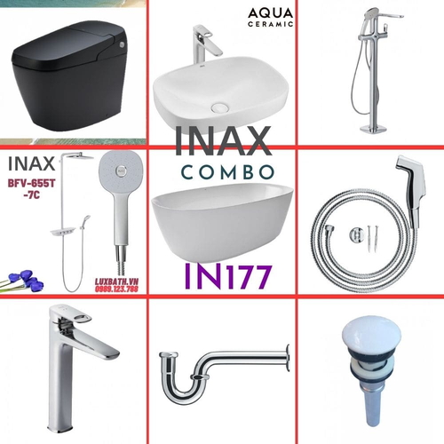 Combo thiết bị vệ sinh Inax IN177