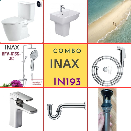 Combo thiết bị vệ sinh Inax IN193