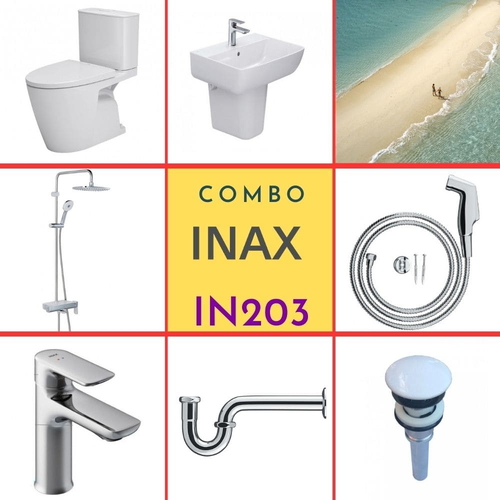 Combo thiết bị vệ sinh Inax IN203