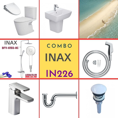 Combo thiết bị vệ sinh Inax IN226
